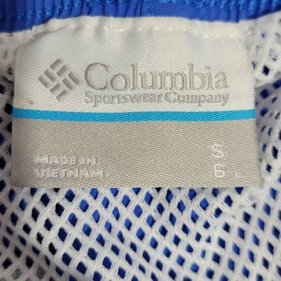 Columbia PFG Swim Trunks Men Size Small Omni-Shade Fishing Short Blue UPF 50 NEW - Picture 8 of 15